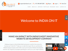 Tablet Screenshot of indiaonit.com